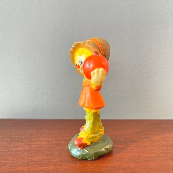 Hallmark Scarecrow Halloween Merry Miniature 1976 Rare...